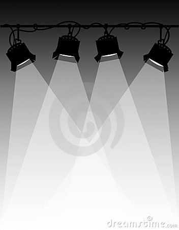  - Stage Lights Clipart