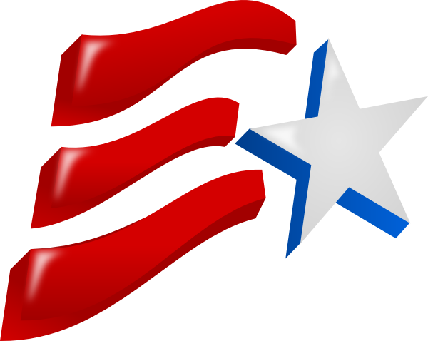 - Stars And Stripes Clipart
