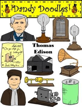  - Thomas Edison Clipart