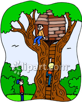  - Tree House Clip Art