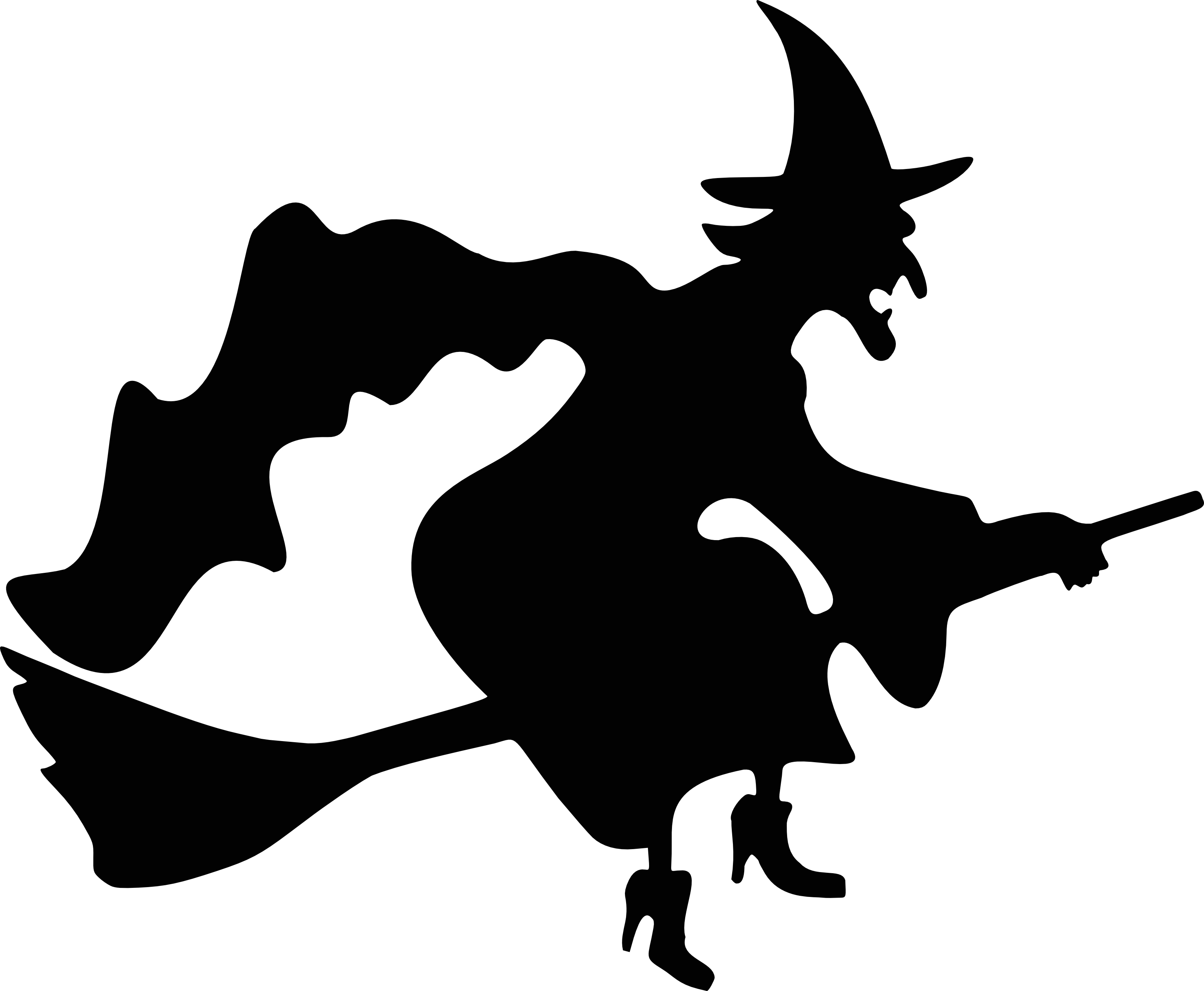 Witch clipart image