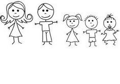 0 ideas about stick figures o - Family Stick Figures Clip Art