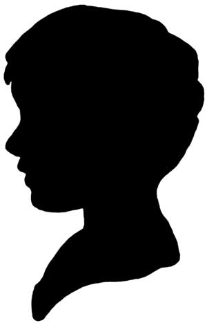 0 images about clipart silhouettes heads on