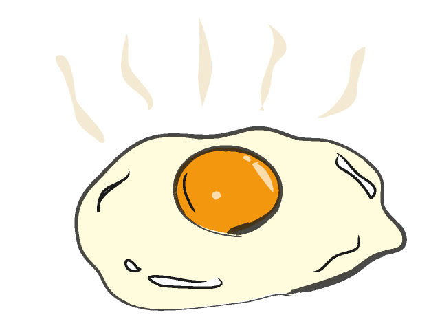 01 Fried Egg Royalty Free Graphics For Designers Stock Images