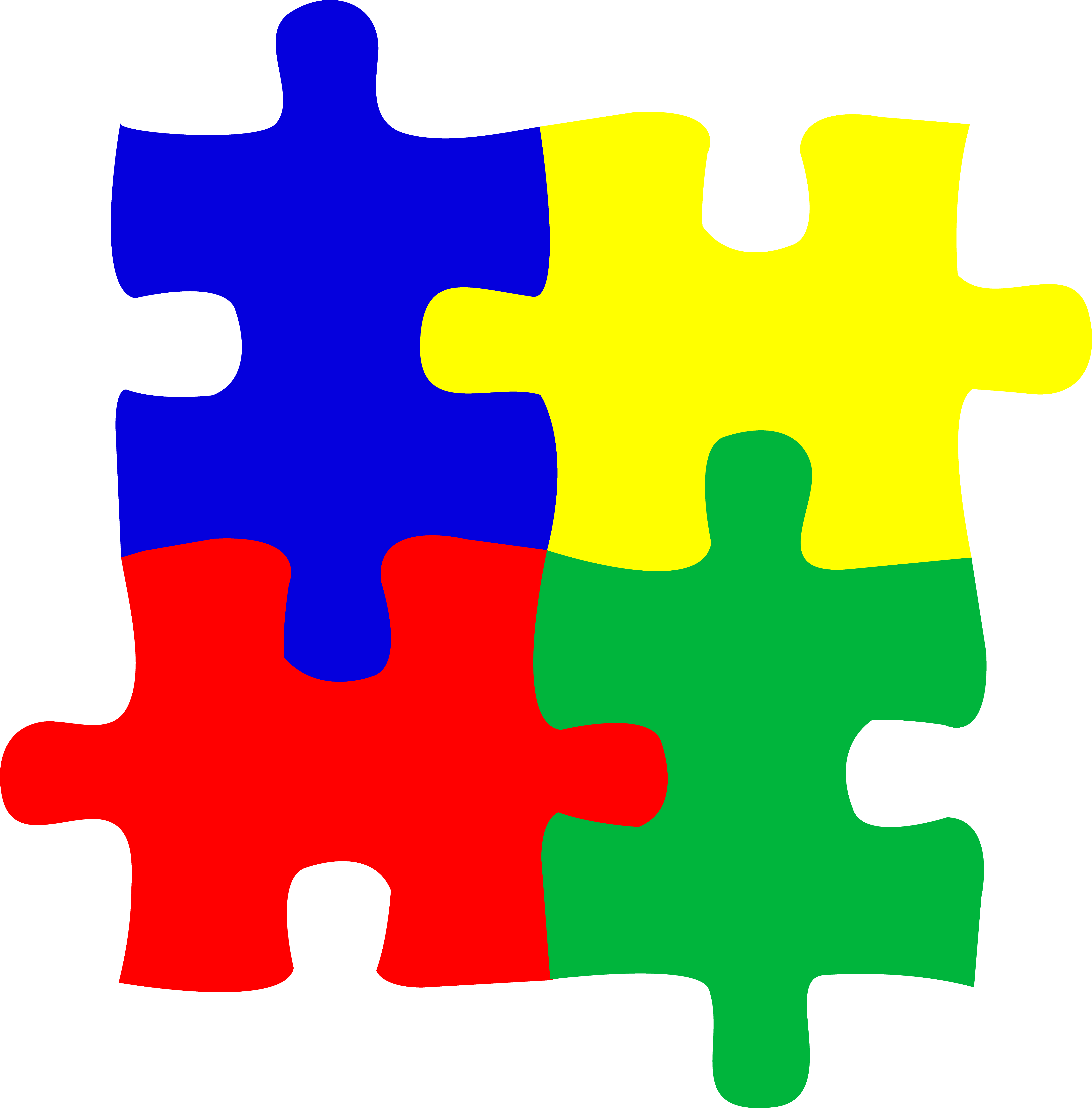 08e6b4a7a3a7cc2f68ea332065166 - Clipart Puzzle Pieces