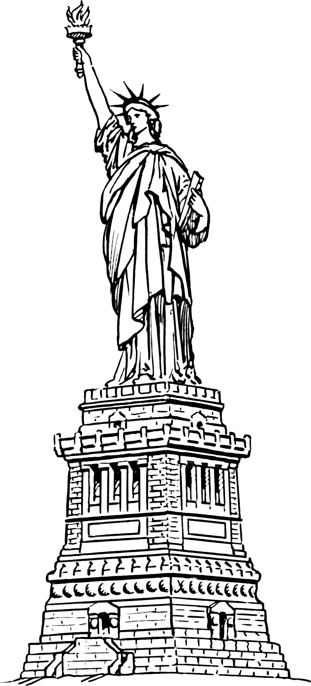 Statue of Liberty - Clip Art 