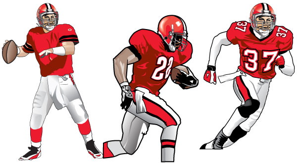 10 Football Player Drawings Free Cliparts That You Can Download To You