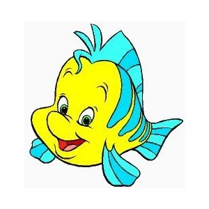 100 disney clip art pictures  - Flounder Clipart