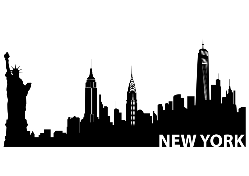 1000  ideas about New York Sk - New York City Skyline Clip Art
