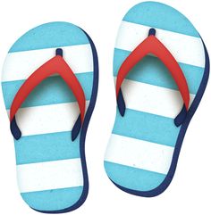 Vector - beach slippers