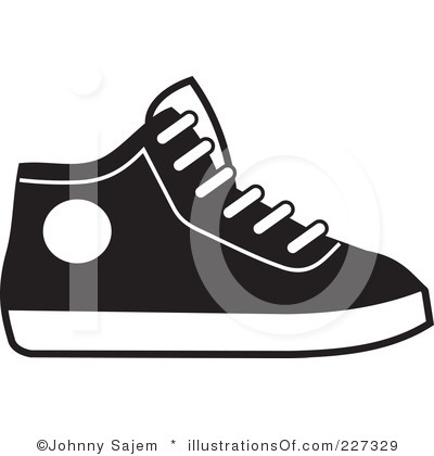 Sneakers pictures clip art .