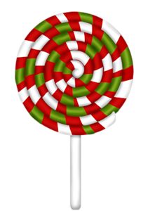 Christmas candy cane clipart