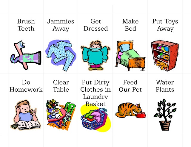 1000  images about clipart on Pinterest | Chore chart kids, Clip art and Chore chart pictures