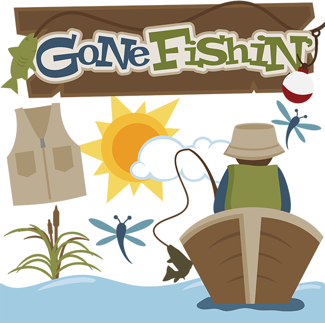 1000  images about Gone Fishing on Pinterest | Deco mesh, Gone fishing and Clip art
