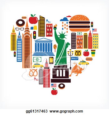 1000  images about I love N.Y - Nyc Clip Art