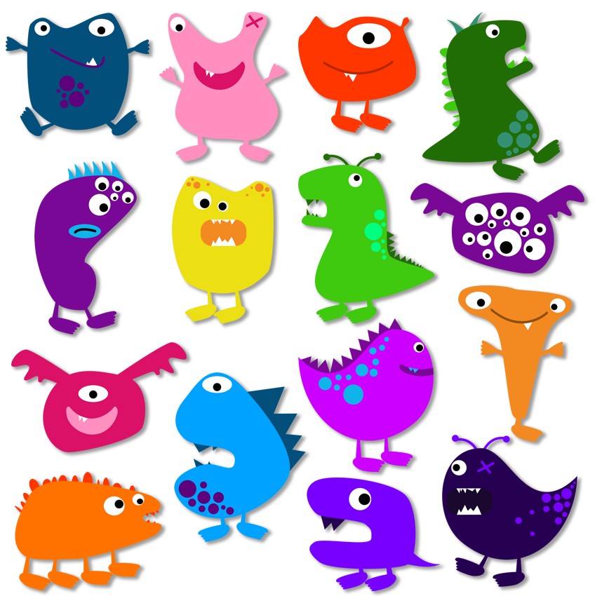 1000  images about monster clipart on Pinterest | Creative, Aliens and Clip art