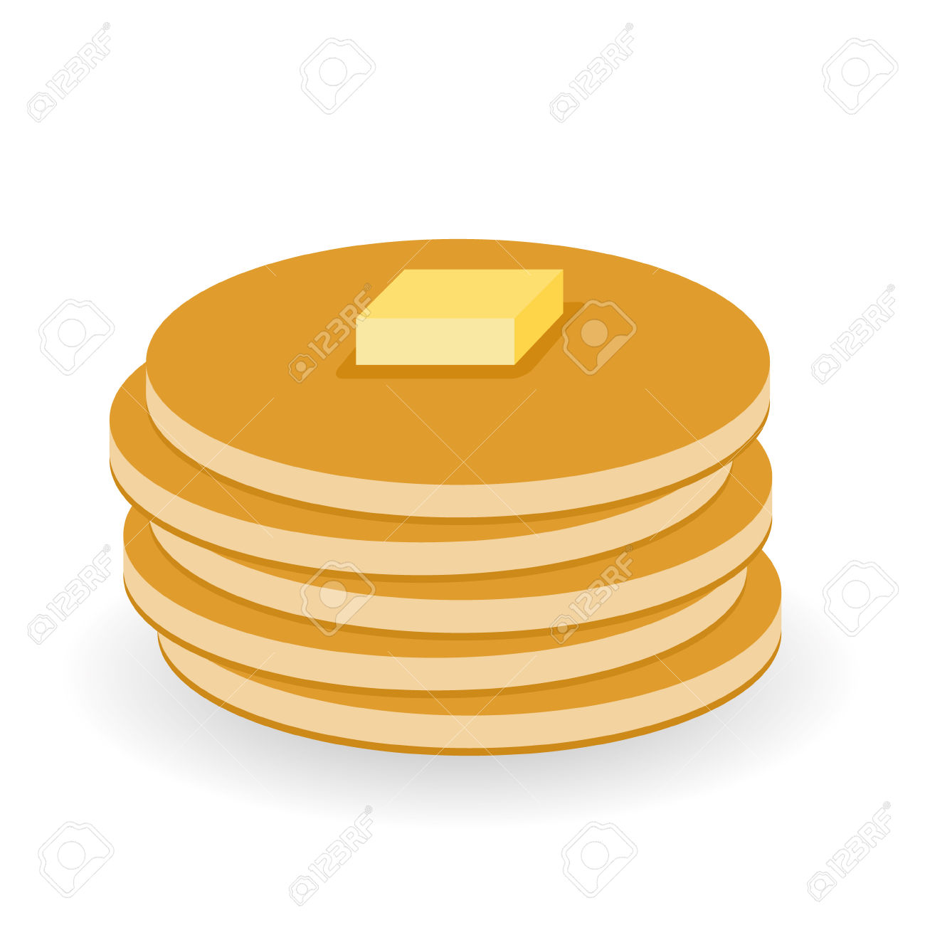 Pancakes Clip Art Royalty Fre