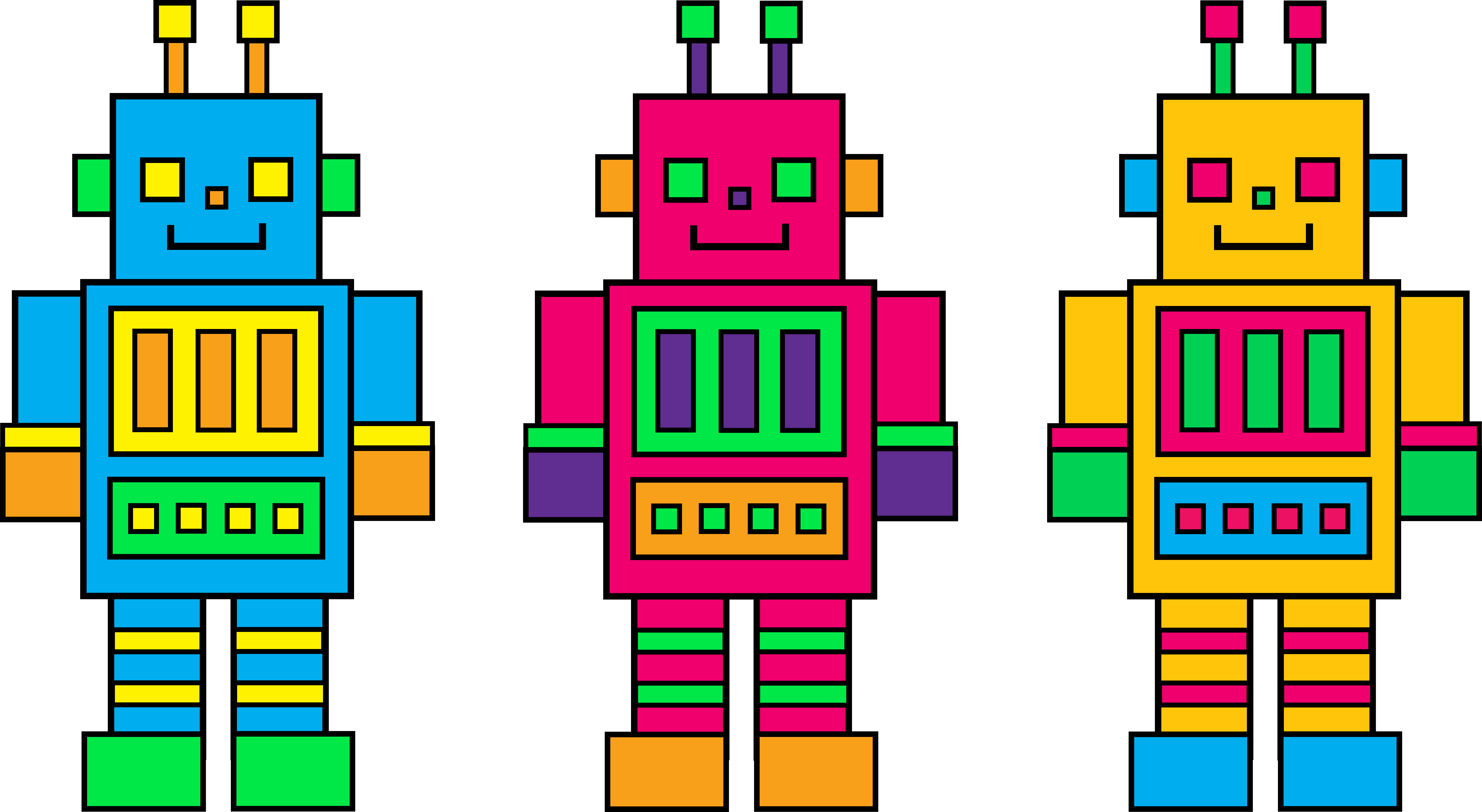 1000  images about robot printables on Pinterest | Aliens, Digital art and Clip art