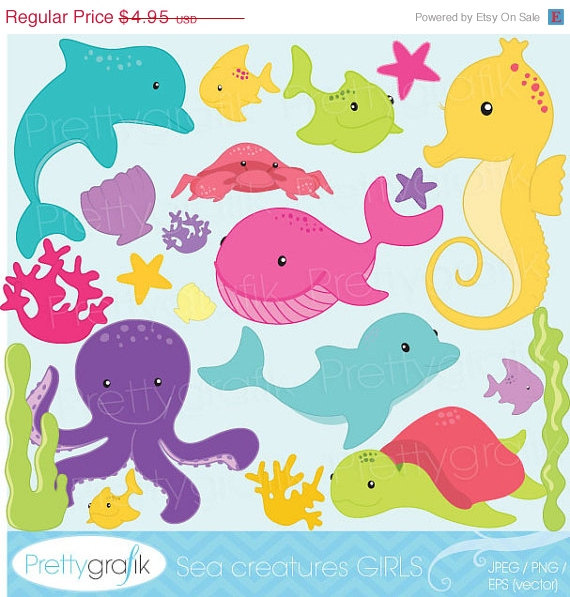 1000  images about Sea animals clipart on Pinterest | Mermaid princess, Animales and Gone fishing