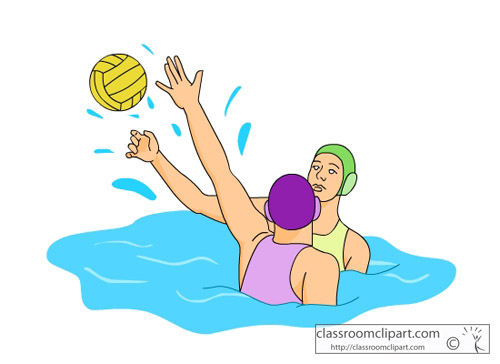 Clip Art. Water polo ball
