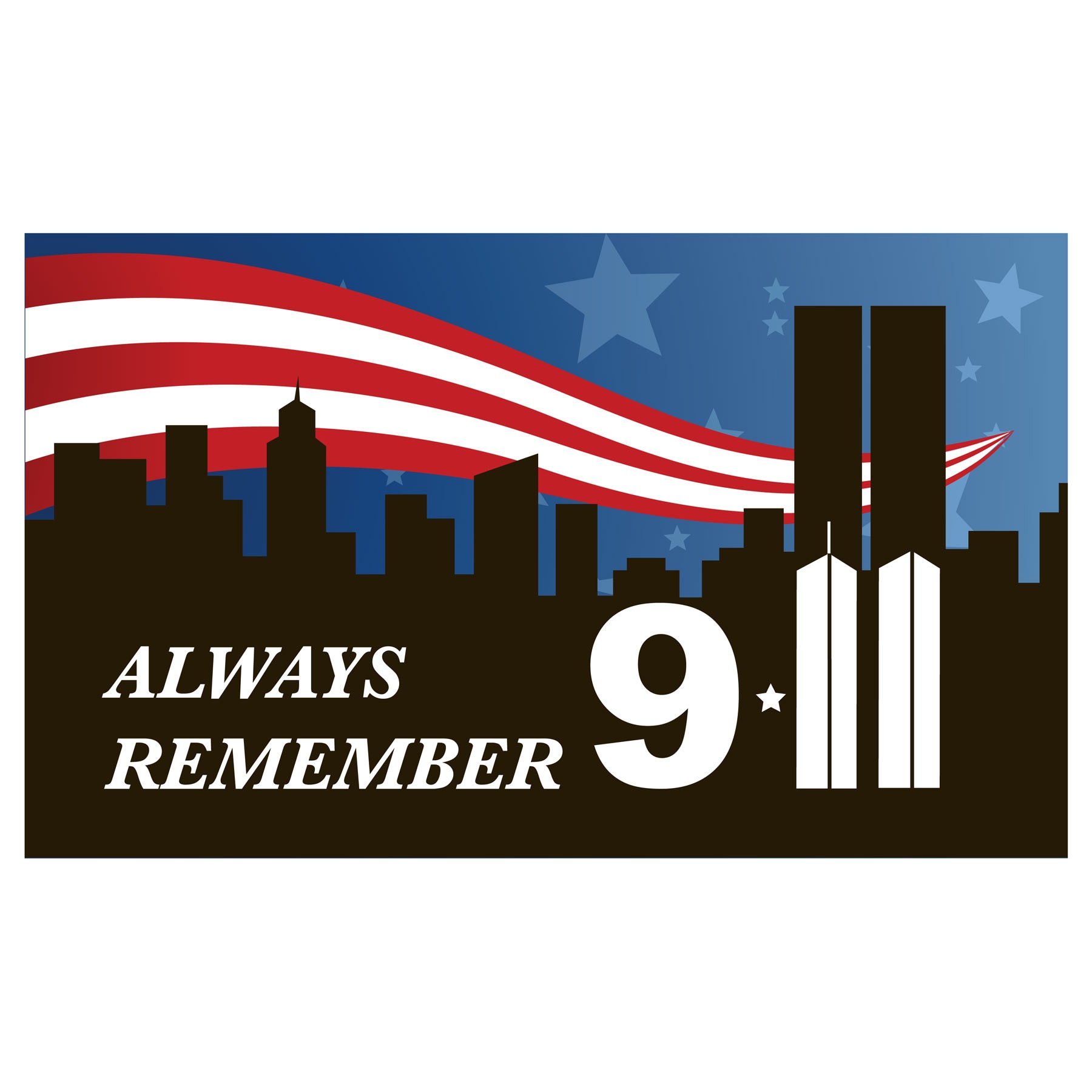 September 11 Remember Graphic