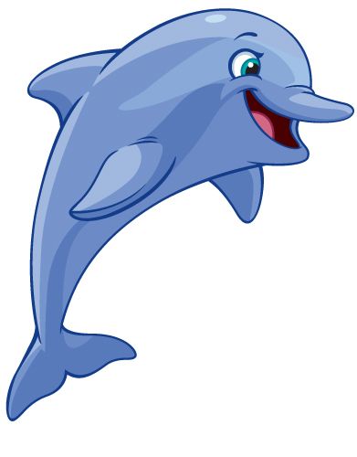 Dolphin Clip Art. Dolphin out