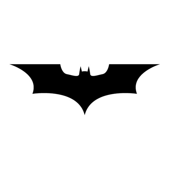 12 Batman Silhouette Logo Fre - Batman Logo Clip Art