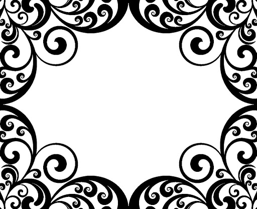 12 Damask Borders Free Cliparts That You Can Download To You Computer