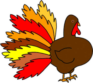 12 Free Animated Thanksgiving - Animated Turkey Clipart