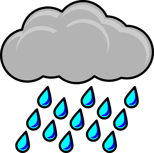 12 Mm Of Moderate Rainfall Re - Rainy Clipart