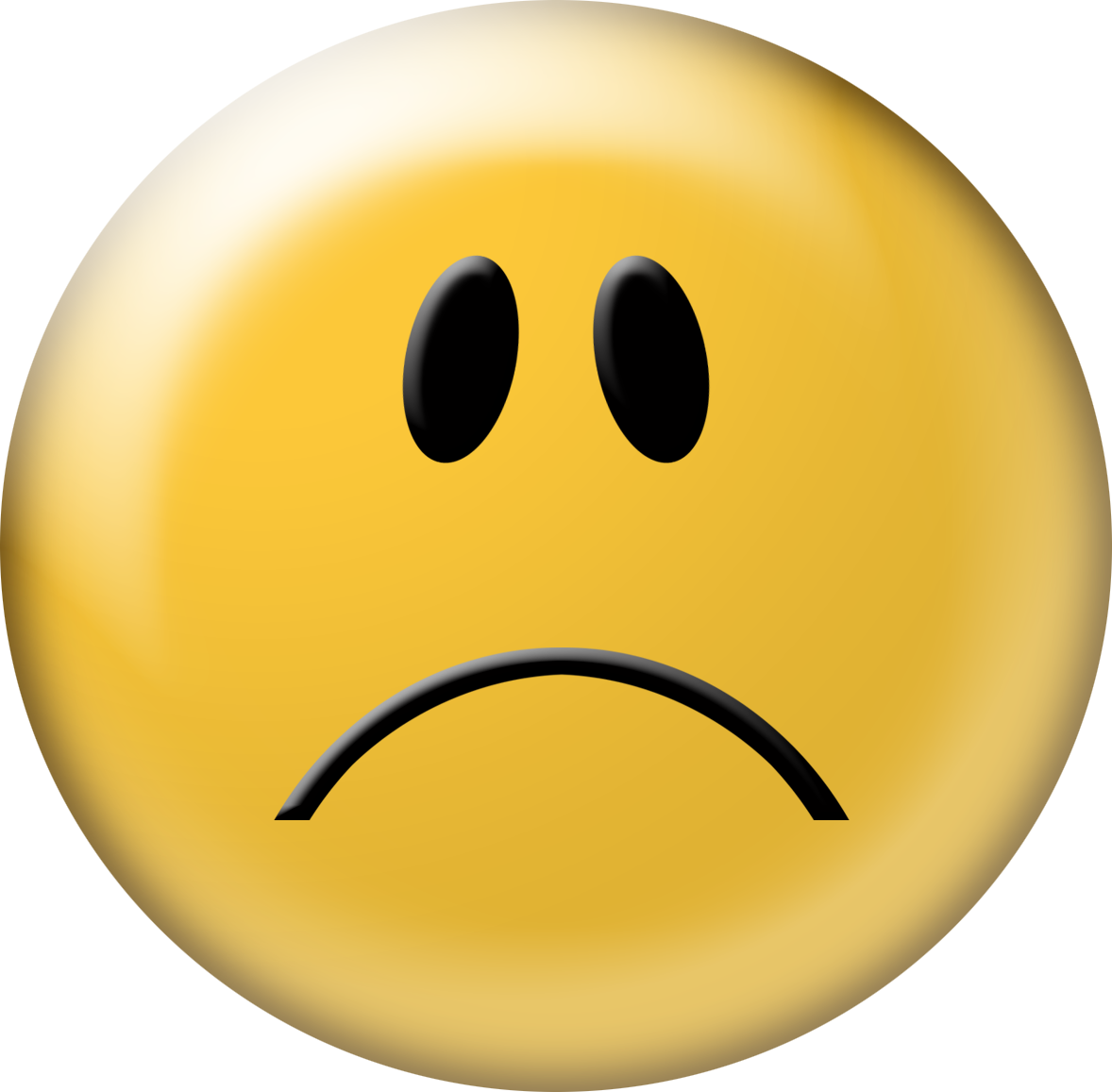 12 Smiley Face Frown Free Cli - Frown Clipart