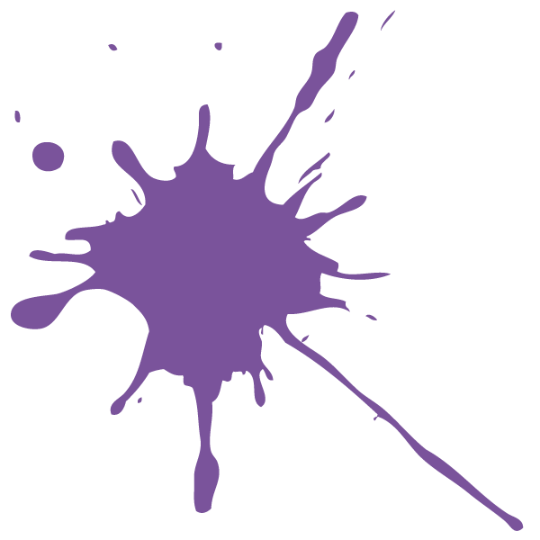 13 Purple Paint Splatter Free - Paint Splatter Clip Art
