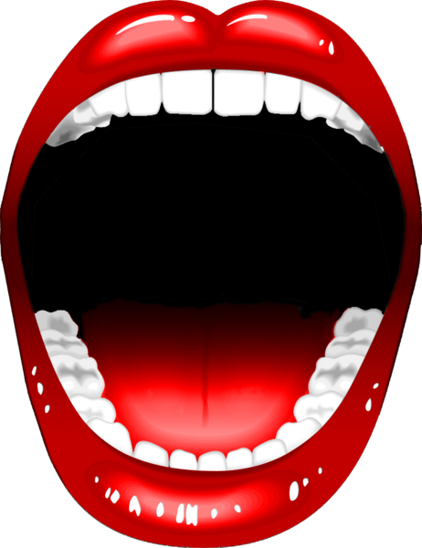 14 Big Mouth Free Cliparts Th - Open Mouth Clipart