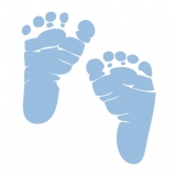 14 Blue Baby Feet Free Clipar - Baby Feet Clip Art