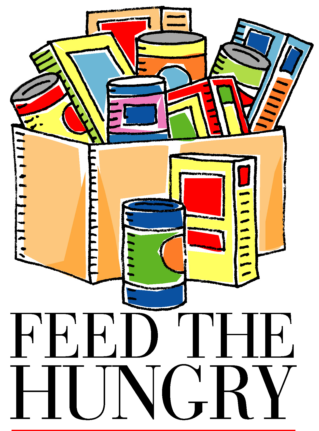 Food bank clipart free - .