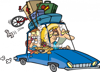 Gone On Vacation Clipart