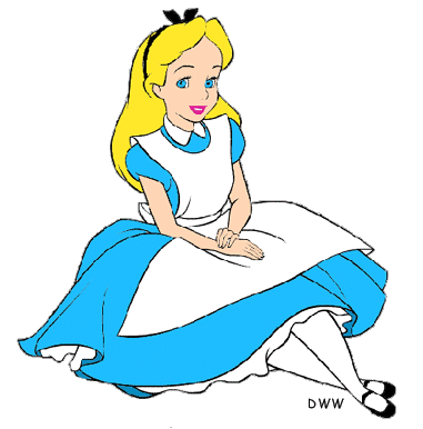 16 Alice In Wonderland Clip . - Alice In Wonderland Clip Art Free