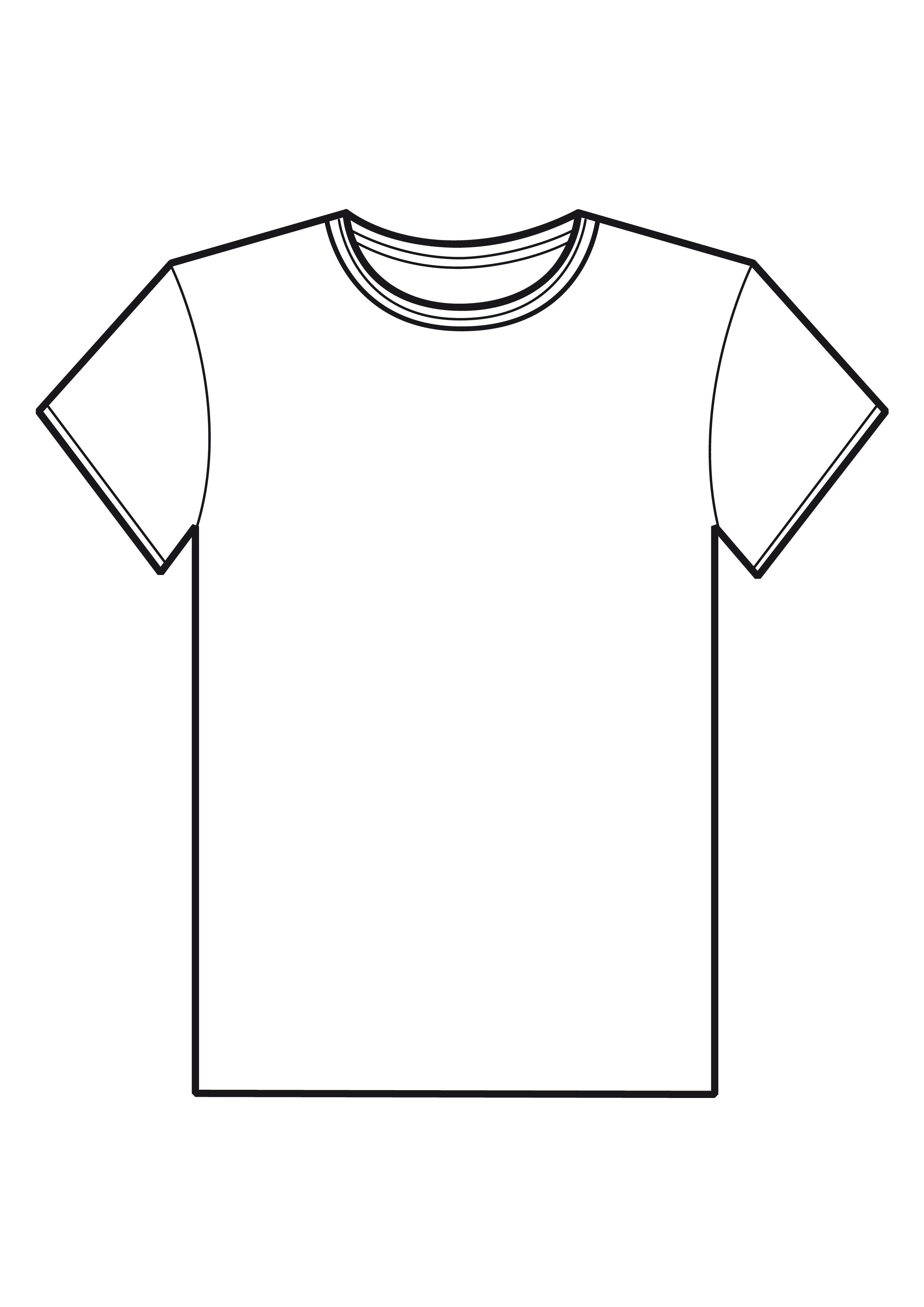 19 Blank T Shirt Clip Art Fre - White T Shirt Clipart
