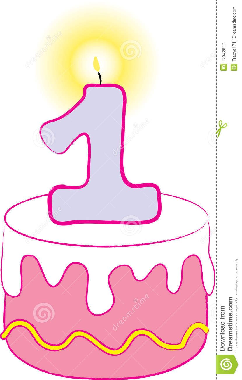 1st Birthday Cake Clipart Images Pictures Becuo