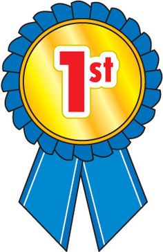 1st Place Blue Ribbon Clipart. Space Clip Art Free Download