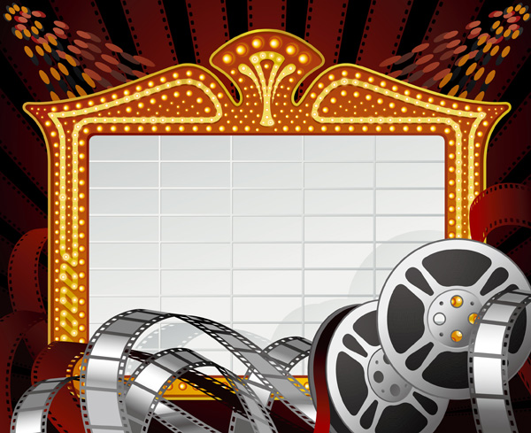2 movie theme clip art . - Free Movie Clipart