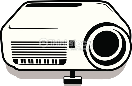 ... projector Illustration of