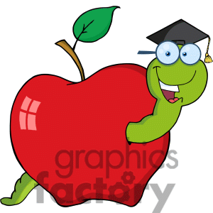 #1 teacher apple clipart