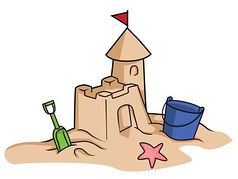 Cute Sand Castle Clip Art ...