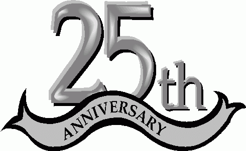 25th Anniversary 2 Clipart Cl - 25th Anniversary Clip Art