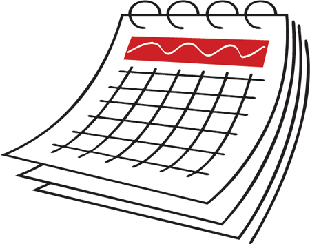 Mark Your Calendar Clipart