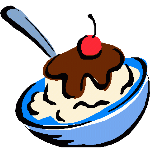 273 Calories In One Cup Of Va - Ice Cream Sundae Clip Art