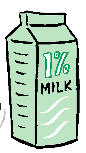 3 a day dairy clip art