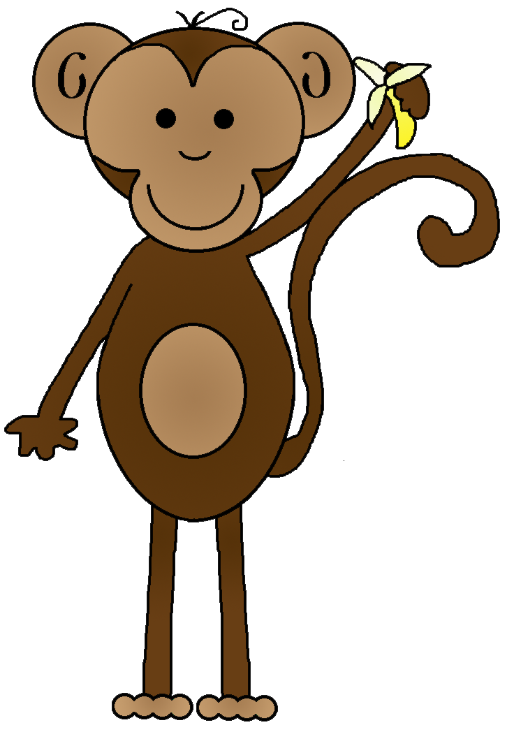 free monkey clip art images |