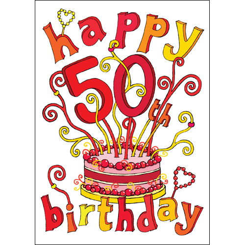 31 Happy 50th Birthday Images - Free 50th Birthday Clip Art